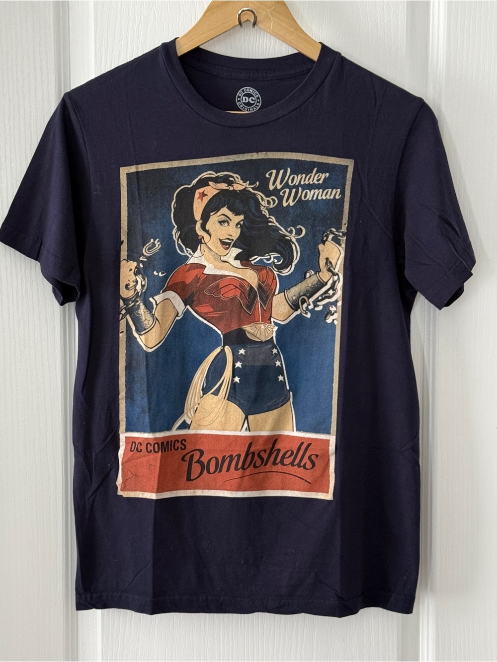 Wonder Woman (DC Comics) Mens T-Shirt - Bombshell Size S